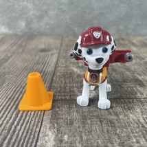 Paw Patrol Ultimate Rescue Construction Marshal w/Flip Open Backpack Spi... - $9.49
