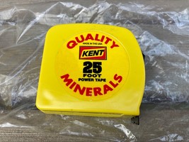 KENT FEEDS Minerals Advertising Tape Measure Made in USA 25 Foot - £15.53 GBP