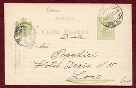 1907 Original Correspondence Stationery Card CDS Romania Bucharest Hotel Dacia - £7.22 GBP