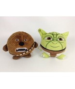 Star Wars Yoda Chewbacca Light Up Plush Talking Ball 2pc Lot Switchable ... - £11.79 GBP