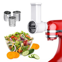 Slicer Shredder Attachments For Kitchenaid Stand Mixer Cheese Grater Accessories - £39.31 GBP