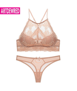 New Top Cotton Sexy Underwear Set Bras Brassiere Women Lingerie Set Lace... - $33.00