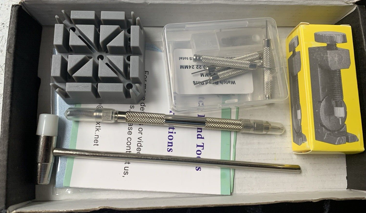 Watch Band Strap Link Pins Remover Repair Tool,24 in 1 Kit with 5Extra T... - $7.80