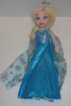 Just Play Disney Frozen Princess Elsa Plush 14" Doll Vinyl Face Toy - $14.80