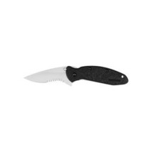 Kershaw 1620 Scallion Black Handle Folding Knife 2in Blade Pocket Clip S... - $56.99