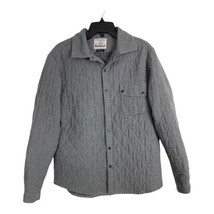 Barbour Womens Jacket Size Large Gray Quilted Snaps Pockets Pocket Slim Fit - £47.05 GBP