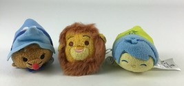 Disney Tsum Tsums Plush Stuffed Lot Inside Out Joy Mayor Lionheart Suzy ... - $277.27 MXN