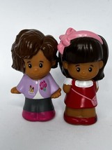 Fisher Price Little People Action Figures Toy Lot of 2 African American ... - $13.10