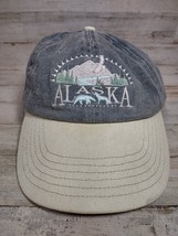 Embroidered Alaska Mountain Eagle Bear Baseball Hat  Arctic Circle Enterprises - £3.98 GBP
