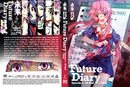 DVD Complete Mirai Nikki The Future Diary Epi . 1-26 End + OVA - English Dubbed - £24.35 GBP