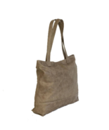 Distressed Leather Tote Bag, Casual Shoulder Purse, Women Purses, Yosy - $128.49