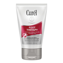 Curel Foot Therapy Cream, 3.5 Oz Soothing Lotion for Dry Cracked Feet, Quick Abs - $10.32