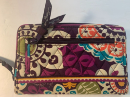 Vera Bradley Wallet: Floral Design: Womens/Ladies: Clutch, Accessory, Flowers - £7.90 GBP