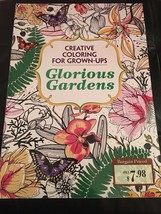 Glorious Gardens Creative Coloring book for Grown-Ups - £6.42 GBP