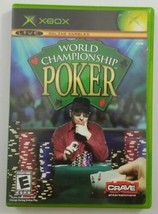 World Championship Poker Xbox Game 2004 Crave Entertainment  - £6.75 GBP