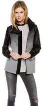 $1380 New AUTH Helmut Lang Funnel Neck Ombre Jacket - $189.00