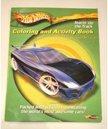 Hot Wheels Coloring and Activity Book TEARIN UP THE TRACK  2004 Vintage - $192.73 MXN