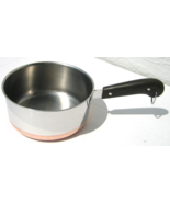 REVERE WARE 2 QT Sauce Pan Copper Bottom Vintage  USA~ Riverside CAL dou... - $20.95