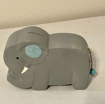 Mud Pie Gray Elephant Piggy Bank 8 Inch - £14.07 GBP