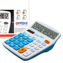 Office Desktop Calculator, Solar And Battery Dual Power Electronic Calcu... - £15.89 GBP