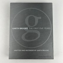 Garth Brooks The Anthology Part 1 Book &amp; 5 CD Set Hardcover Slipcase - £11.86 GBP