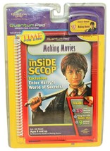 Harry Potter Leapfrog Book + Cartridge - Quantum Pad Making Movies Leappad 2002 - £3.93 GBP