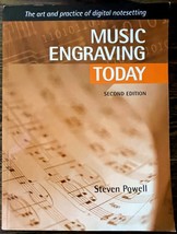 Music Engraving Today: The Art and Practice of Digital Notesetting by Po... - £50.41 GBP