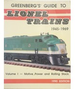 Greenbergs Guide To Lionel O Gauge Postwar Trains 1945-1969 Volume 1 Boo... - $13.70 CAD
