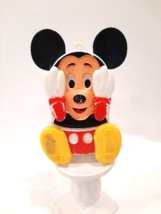 Vintage Illco Preschool Mickey Mouse Windup Peek A Boo Musical Toy Disne... - $9.50
