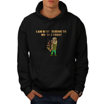 Wellcoda Talking To My Dog Social Mens Hoodie - £29.60 GBP+