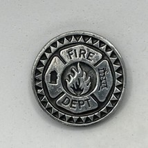 Fire Fighter Fire Department Firefighter Rescue Creed Chip Coin - £7.89 GBP