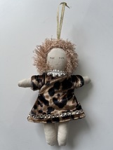 Female In Leopard Print Dress Plush - £8.04 GBP