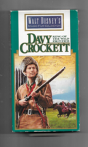 Davy Crockett King of the Wild Frontier VHS Walt Disney - £2.24 GBP