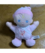 Fisher Price Brilliant Basics Hug &#39;N Giggle Baby 2010 Pink Plush Lovey N... - $122.54 MXN