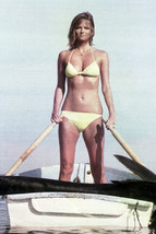 Cheryl Tiegs Bikini Rowing Boat 18x24 Poster - £19.01 GBP