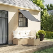Retractable Awning Anthracite - $79.19