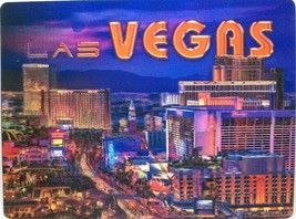 Las Vegas Twilight Strip 3D Postcard - $5.99