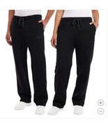 Kirkland Signature Mens Womens Sweatpants Black Unisex Costco Logo Pockets - $63.18 CAD