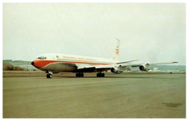 TAP Transportes Aereos Portugueses Boeing 707 283B Santa Cruz Airplane Postcard - £5.88 GBP