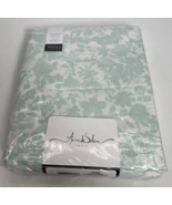 NEW Anne de Solene Paris Percale Cotton King Fitted Sheet 81x83x18&quot; Floral - $1,198.81 MXN