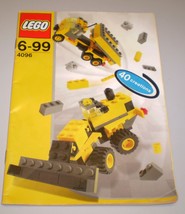 Used Lego Designer INSTRUCTION BOOK ONLY # 4096 Micro Wheels No Legos in... - $12.95