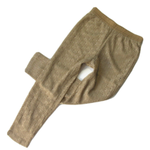 NWT Chico&#39;s Pull-on Lace in Arabian Camel Tan Tapered Ankle Pants 00 / US 2 - £14.99 GBP