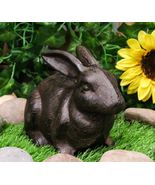 Rustic Vintage Cast Iron Whimsical Bunny Rabbit Abstract Taxidermy Figurine - $602.14 MXN