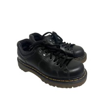 Dr. Martens Mens Chunky Oxford Black Leather Shoes US 6 Non Slip Y2K 90s... - $98.99