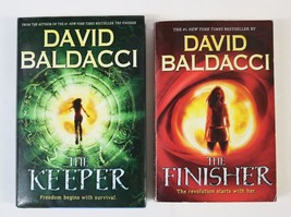 Vega Jane Series The Finisher &amp; Keeper Vol 1 &amp; 2 by David Baldacci ~ AUTOGRAPHED - £11.98 GBP