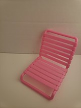 1987 Barbie Pink Patio Beach Chair  - $9.00