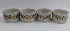 Wedgwood Quince Ramekins Custard Cups Baking Dishes Set of 4 image 2