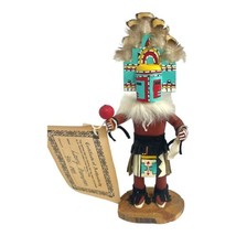 Butterfly Katsina Navajo 8” Kachina Doll Hemis Signed Larry Thompson COA... - $65.44