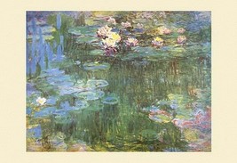 Water Lilies, 1918 by Claude Monet - Art Print - £17.63 GBP+