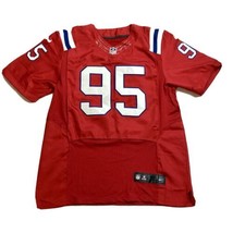 Nike New England Patriots 95 Chandler Jones Red On Field Football Jersey... - £46.70 GBP